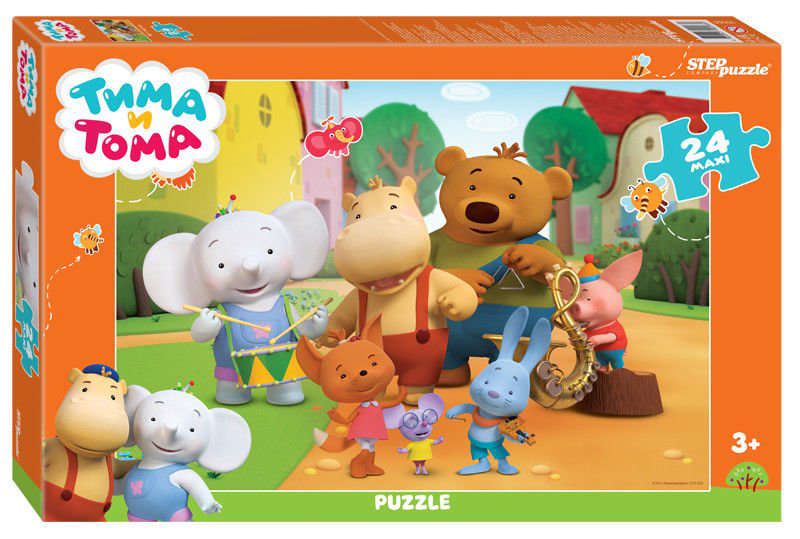 Пазл Step Puzzle Тима и Тома maxi 24 элементов купить,NaN