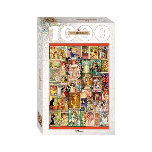 Пазлы Step Puzzle Art Nouveau Art Collection 1000 деталей купить,NaN