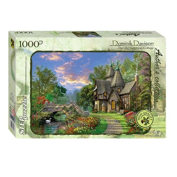 Пазл Step Puzzle Коттедж у старинного моста 1000 элементов купить,NaN