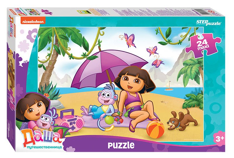 Пазлы Step Puzzle Даша-путешественница maxi 24 детали купить,NaN