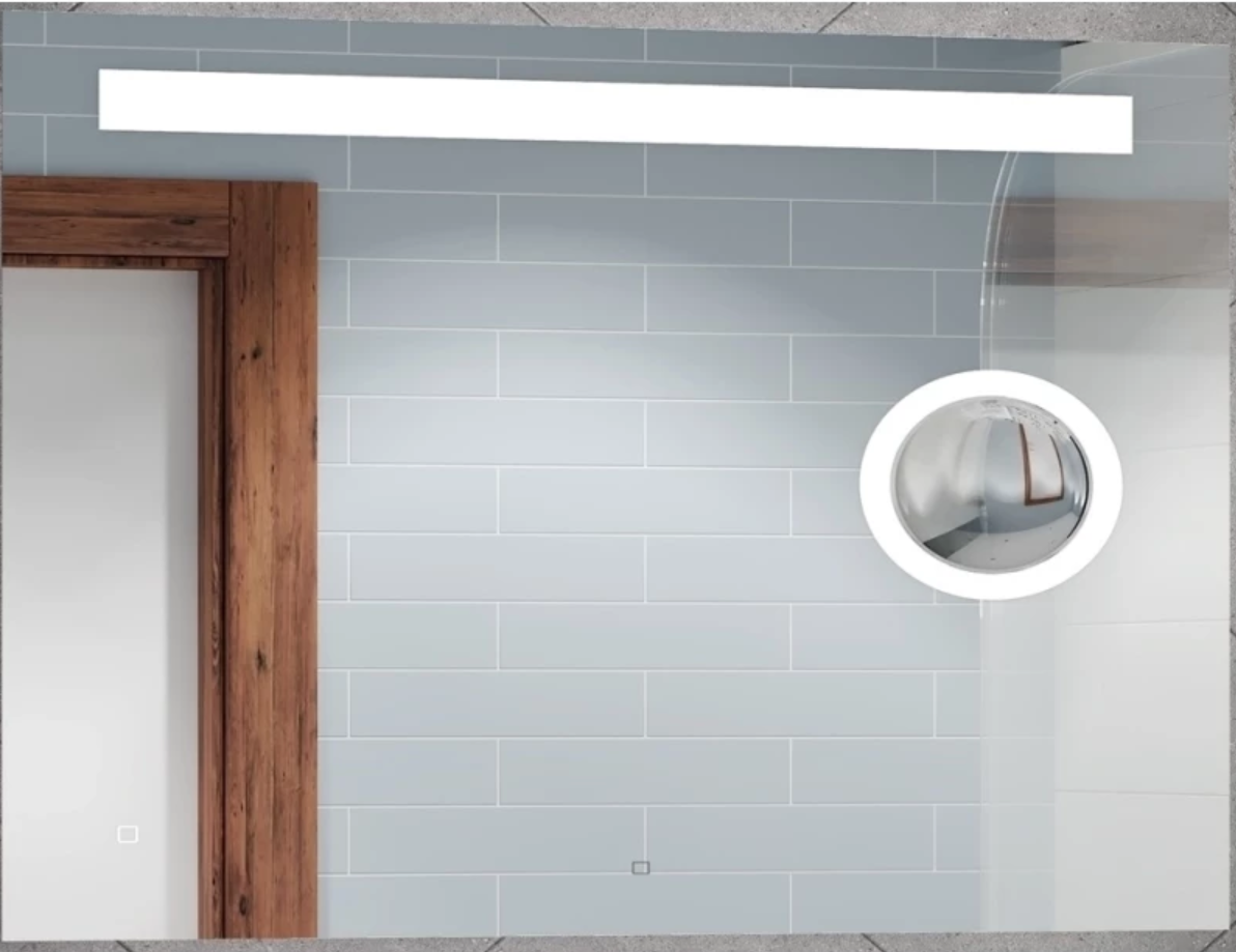 Зеркало настенное Континент Fibra Led 70x100см купить,95524