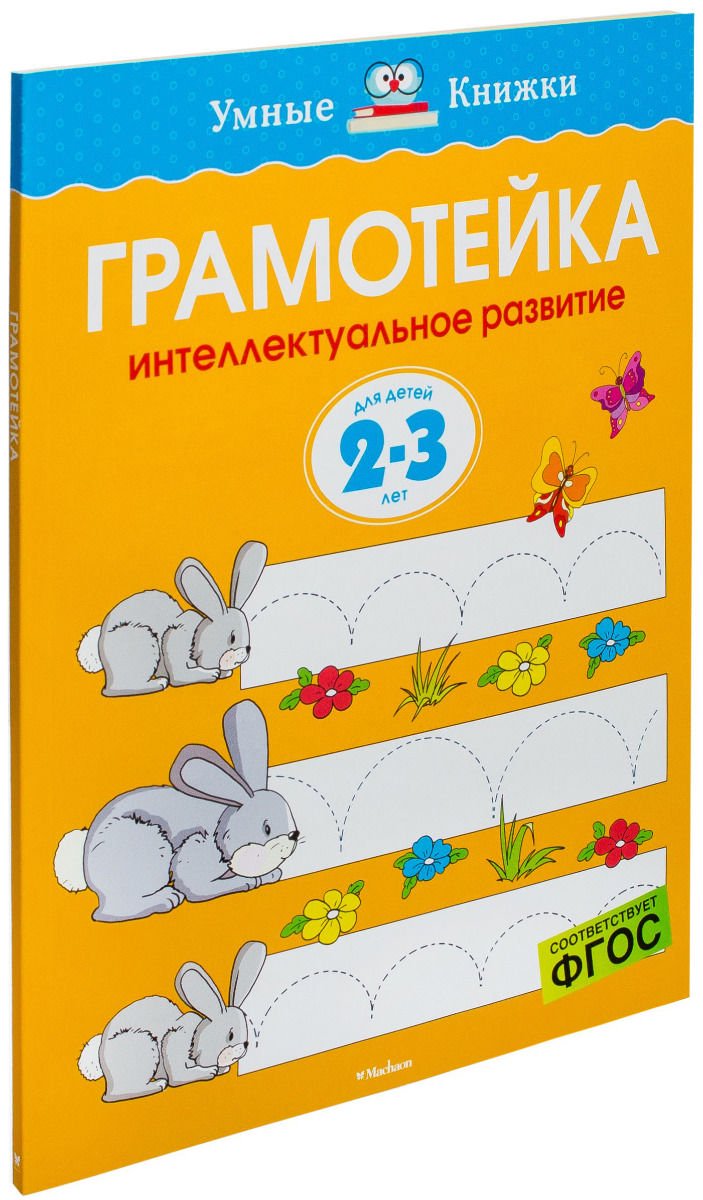 Детская литература Земцова О. Н. Грамотейка. Интеллектуальное развитие детей 2-3 лет купить,NaN