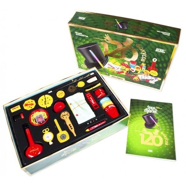 Настольная игра Step Puzzle Школа волшебства 120 фокусов купить,NaN