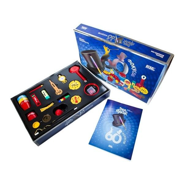 Настольная игра Step Puzzle Школа волшебства 60 фокусов купить,NaN