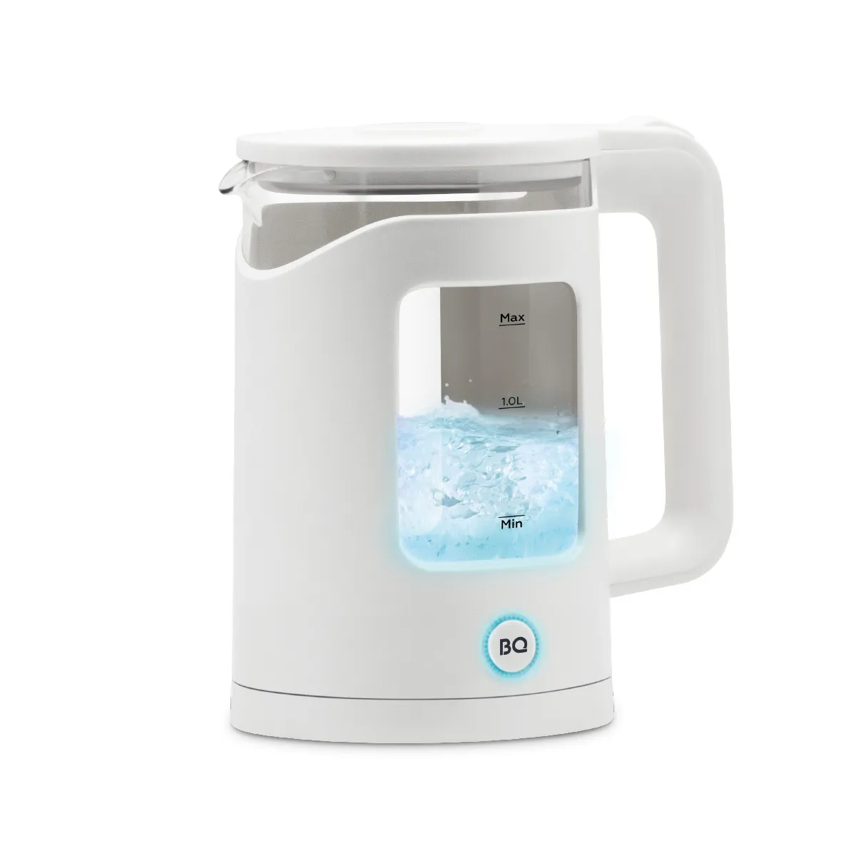 Электрочайник BQ KT2000G 1.5л белый купить,NaN