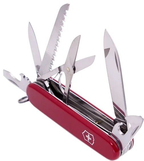 Мультитул Victorinox Huntsman 1.3713 красный купить,NaN
