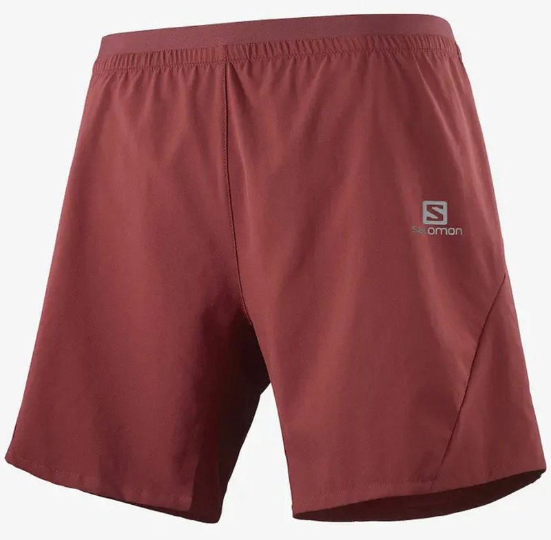 Спортивные шорты Salomon бордовый купить,NaN