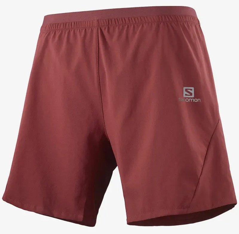 Спортивные шорты Salomon бордовый купить,NaN