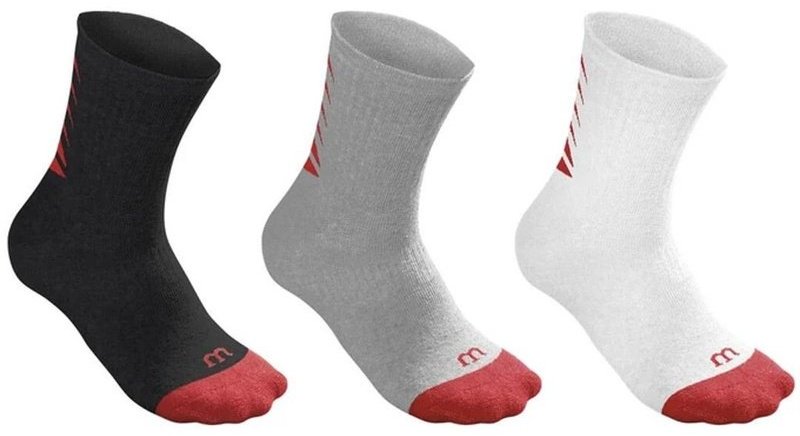 Носки Wilson WRA803401-white-black мультиколор 17 купить,NaN