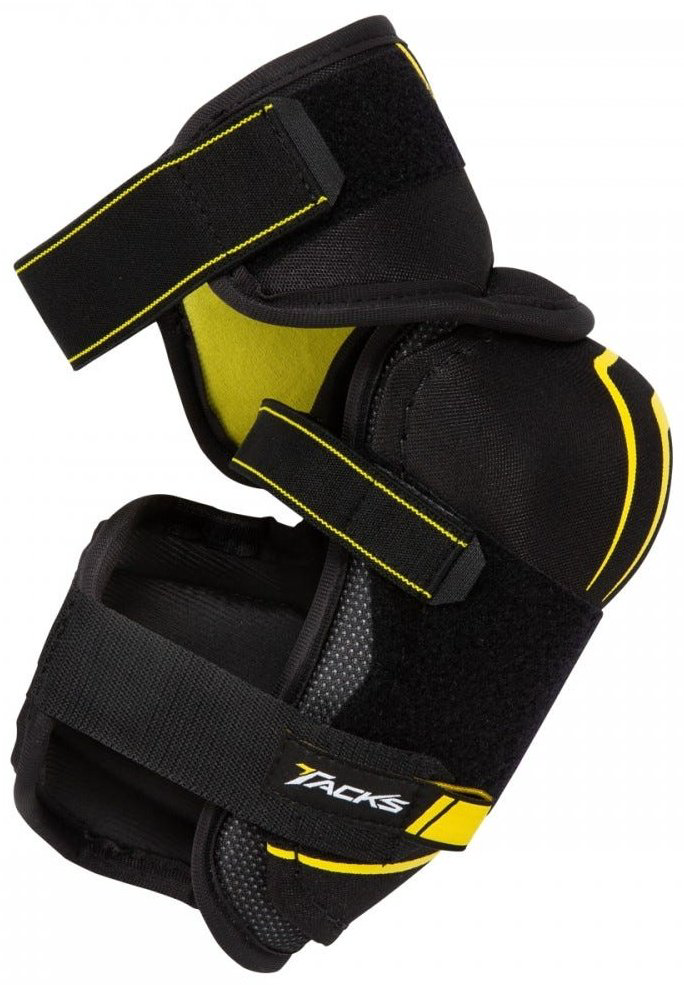 Налокотник CCM Tacks 9040 JR черный-желтый L купить,NaN
