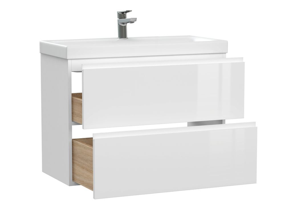 Тумба под раковину Cersanit Moduo 80 77.6x57x37.5см купить,NaN