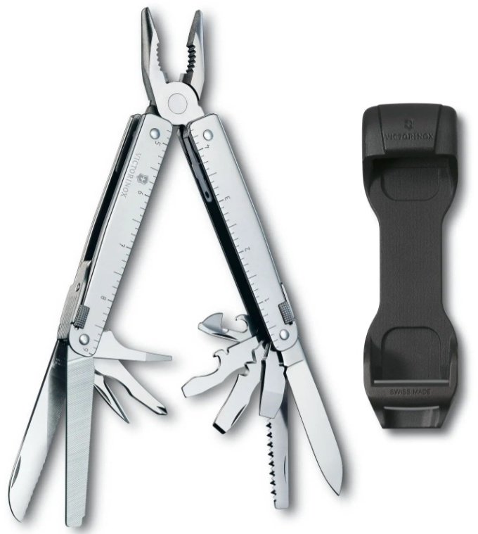 Мультитул Victorinox Swiss Tool 3.0323.H черный, серебристый купить,NaN