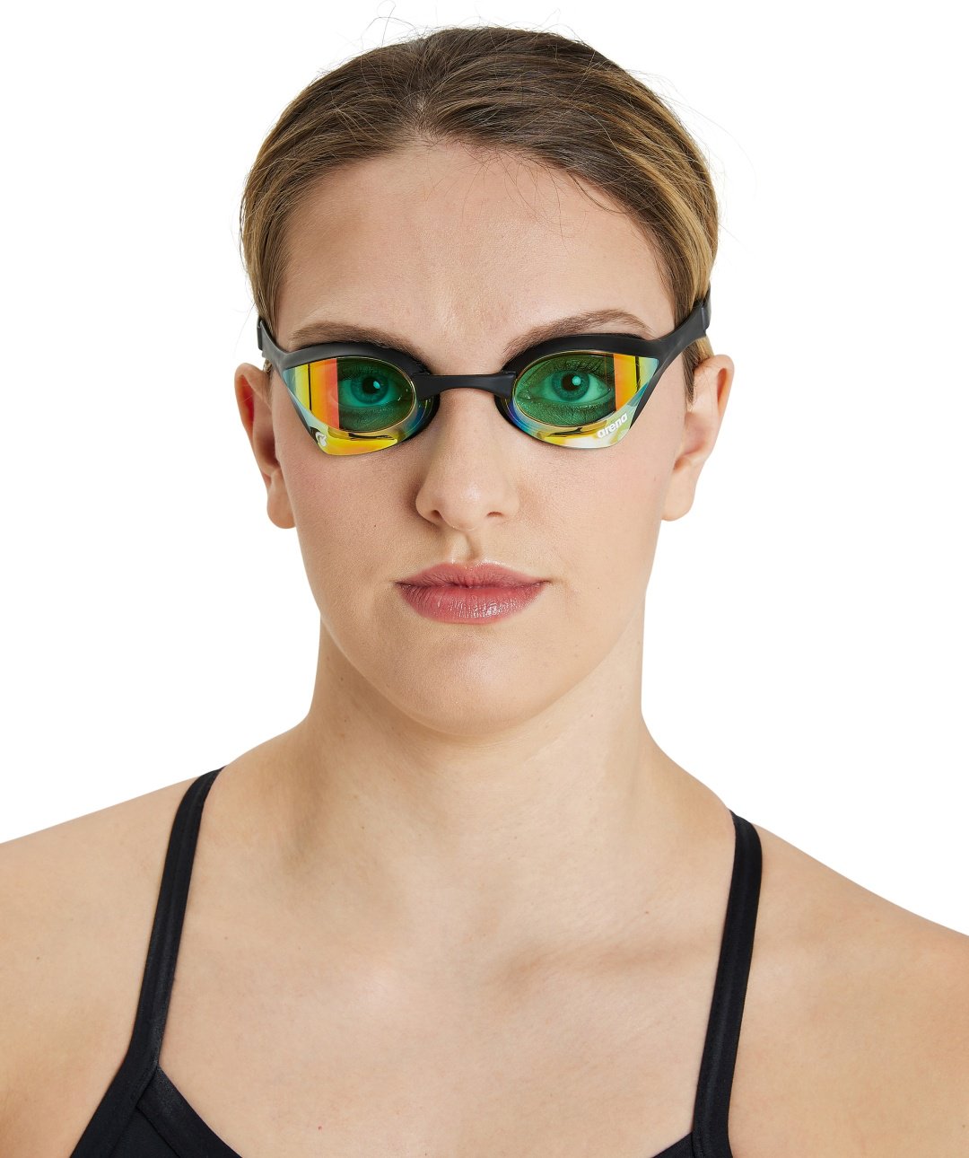 Очки ARENA Cobra Ultra Swipe Mirror, 002507-350 унисекс черный, оранжевый купить,NaN