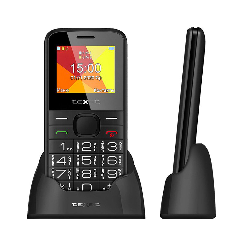 Мобильный телефон Texet TM-B201 Black купить,NaN