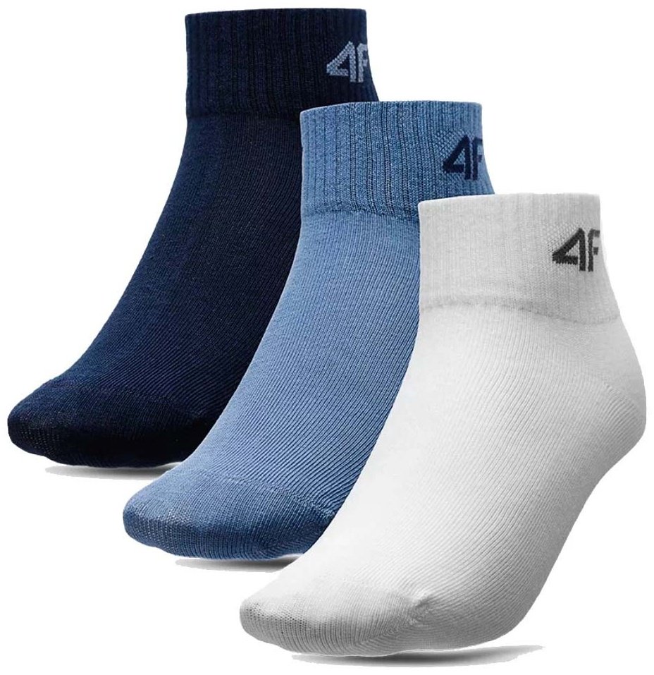 Носки 4F 4FJSS23USOCM104-90S 3 пары мультиколор 32-35 купить,NaN