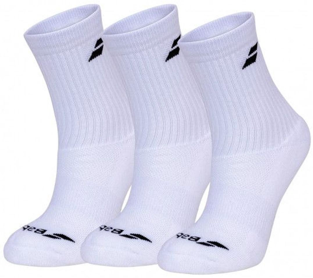 Носки Babolat 5JA1371-2000 3 пары белый os купить,NaN
