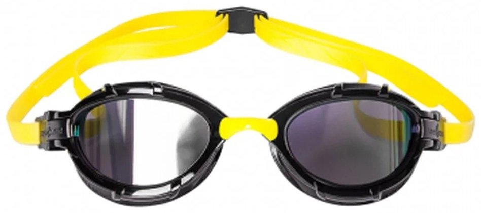 Очки Madwave M0427 06 0 06W унисекс черный, желтый