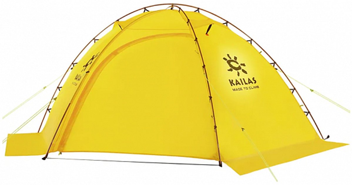 Палатка Kailas кемпинговая 2-местная желтый