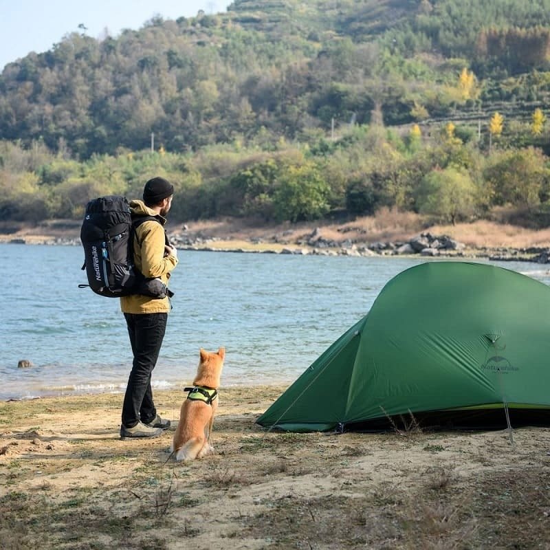 Палатка Naturehike кемпинговая 2-местная хаки купить,NaN