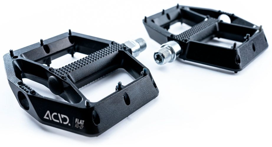 Педали Платформенные Acid Pedals Flat A3-ZP, 93258 черный купить,NaN