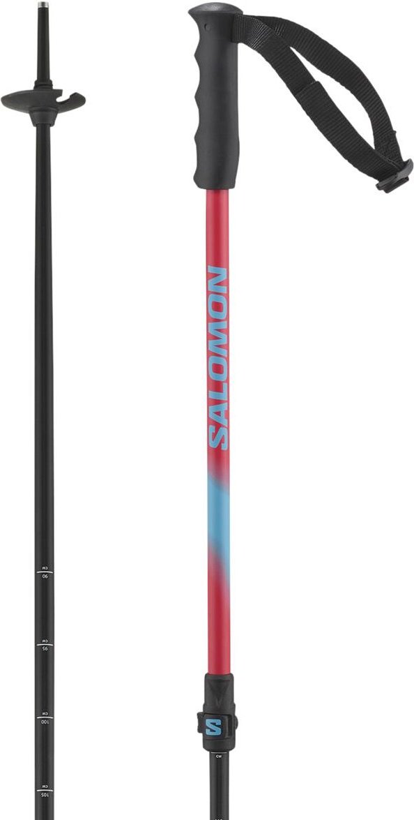 Палки для лыж Salomon Mtn Jr, L47629700 80, 115 красный купить,NaN