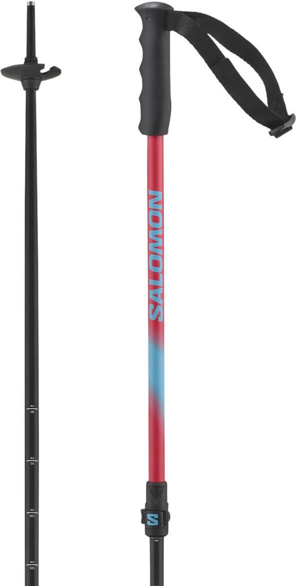 Палки для лыж Salomon Mtn Jr, L47629700 80, 115 красный купить,NaN