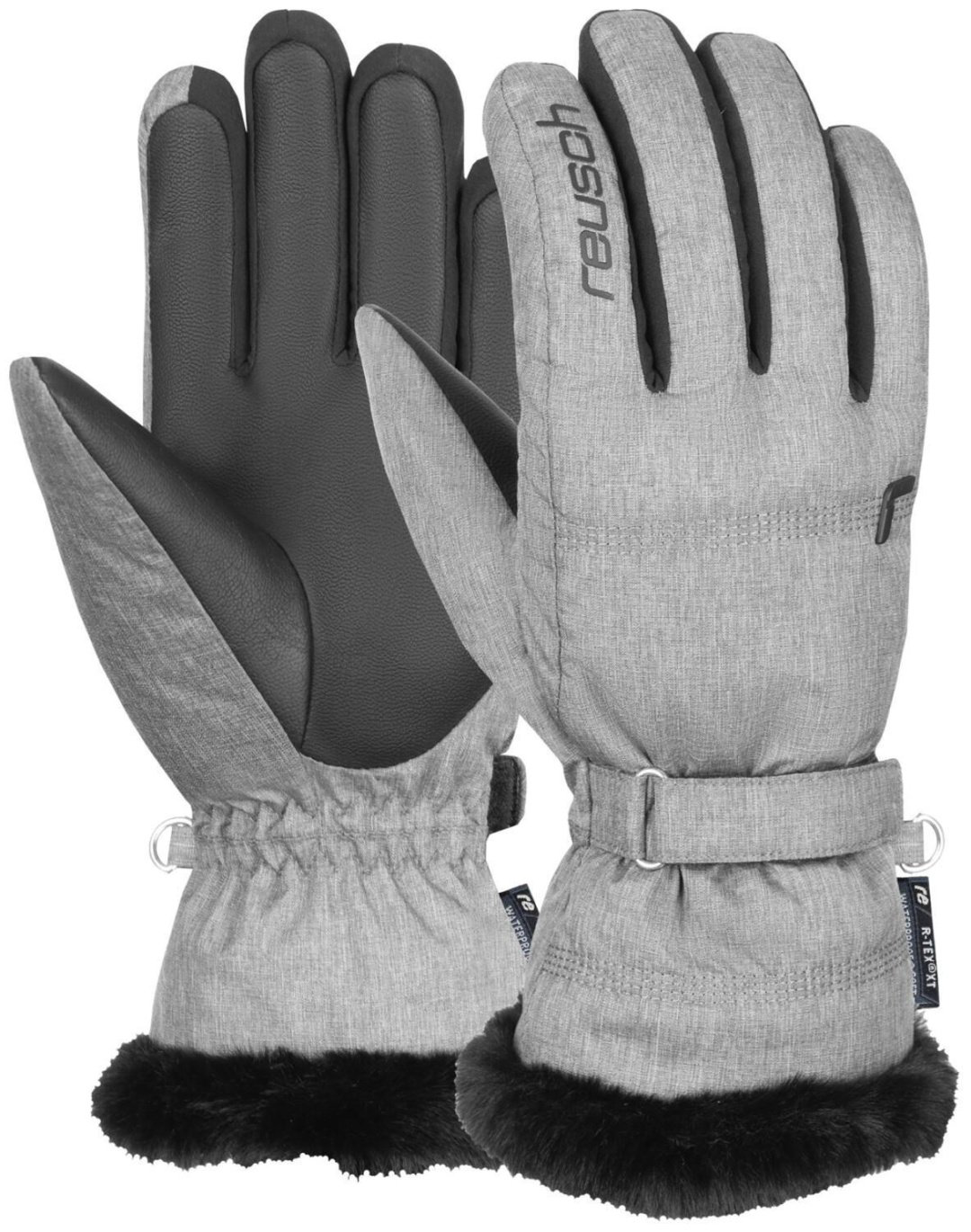 Перчатки Reusch размер 6.5 серый купить,NaN