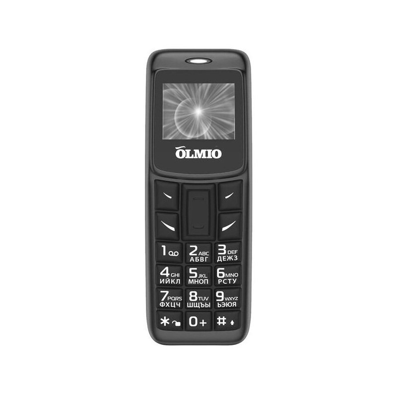Мобильный телефон Olmio A02 Black