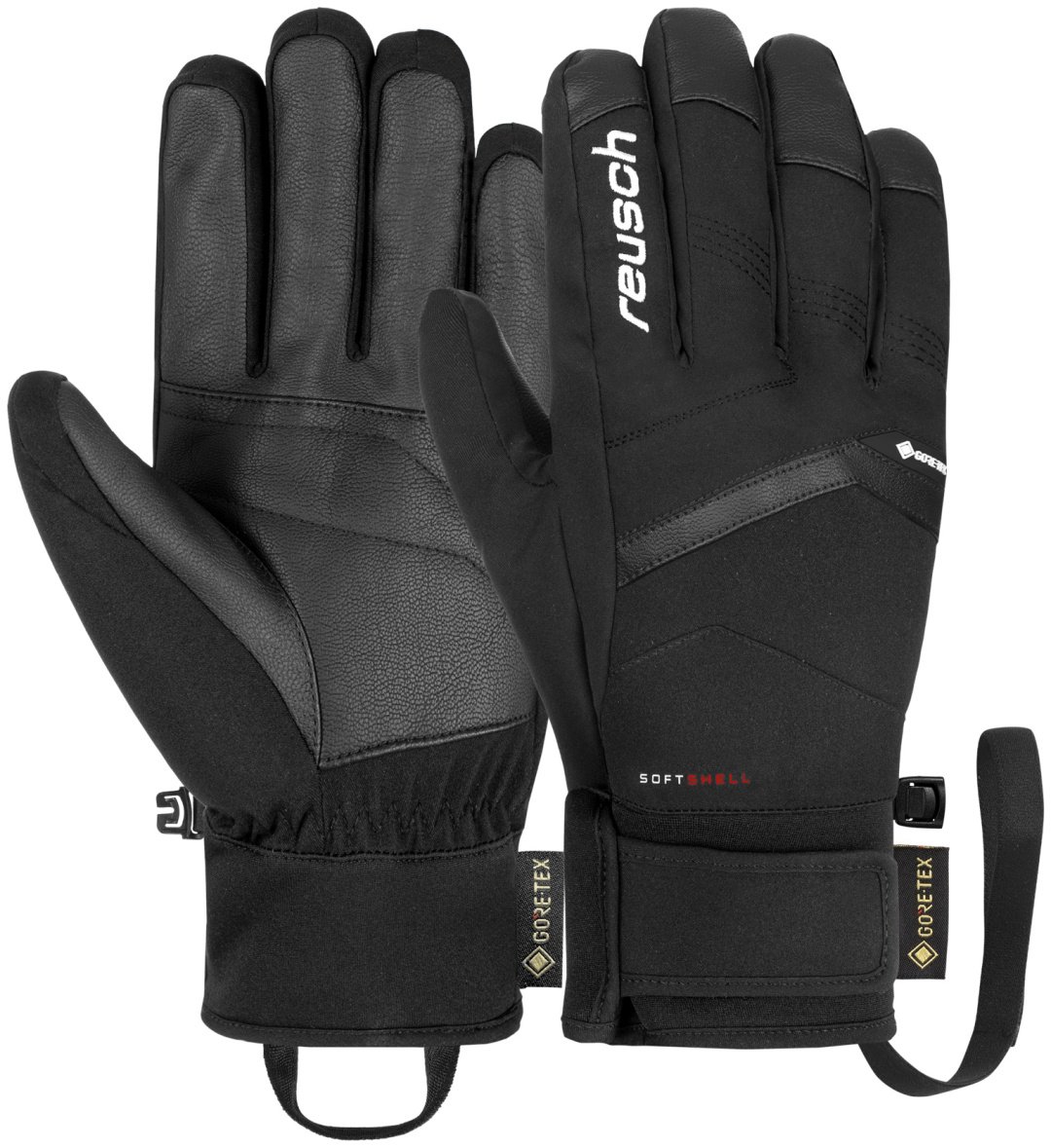 Перчатки Reusch размер 7.5 черный купить,44900