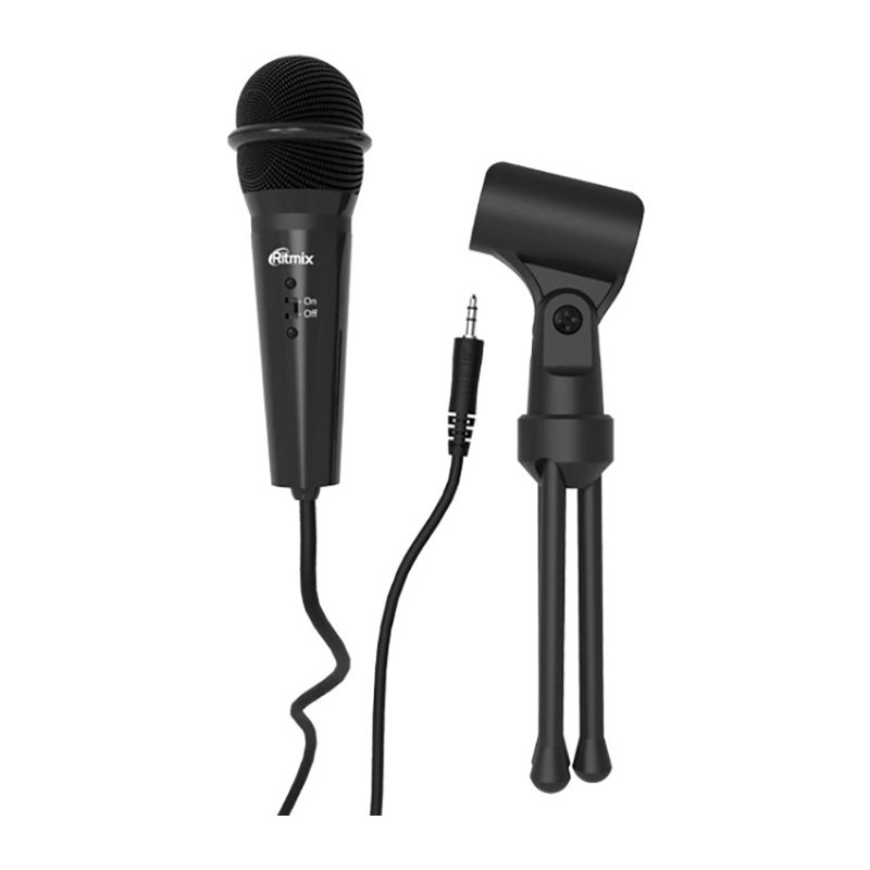Микрофон Ritmix RDM-120 черный купить,NaN