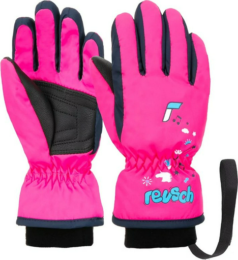 Перчатки Reusch размер 4 розовый