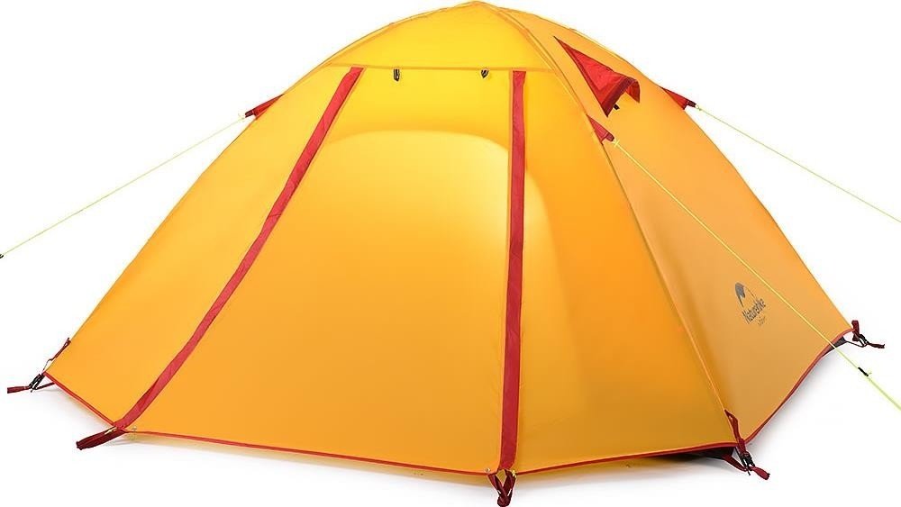 Палатка Naturehike треккинговая 2-местная оранжевый купить,NaN