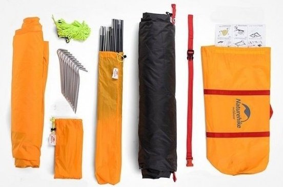 Палатка Naturehike треккинговая 2-местная оранжевый купить,NaN