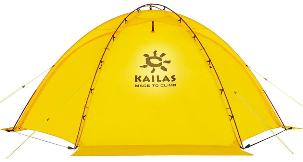 Палатка Kailas треккинговая 3-местная желтый