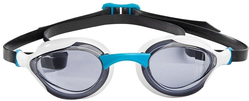 Очки Madwave M0427 27 0 02W унисекс черный, голубой, белый