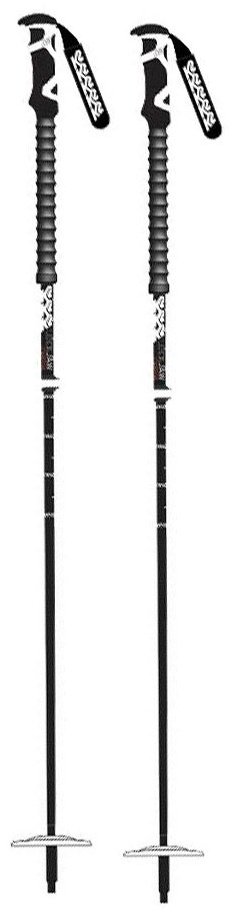 Палки для лыж K2 Lockjaw Carbon, 10G3033.1.1 145 черный купить,NaN