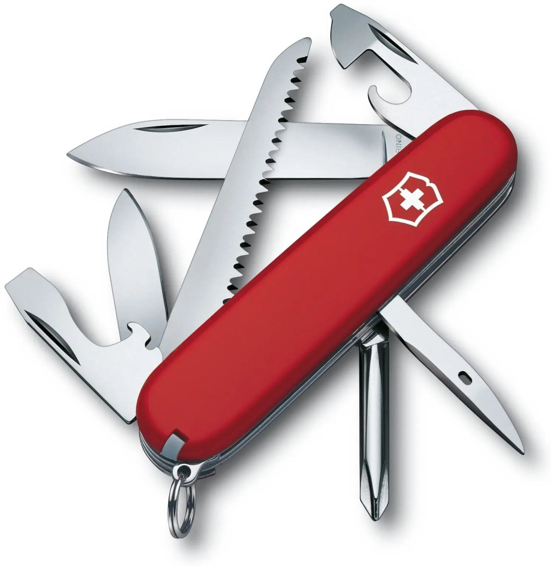 Мультитул Victorinox Hiker 1.4613 красный купить,NaN
