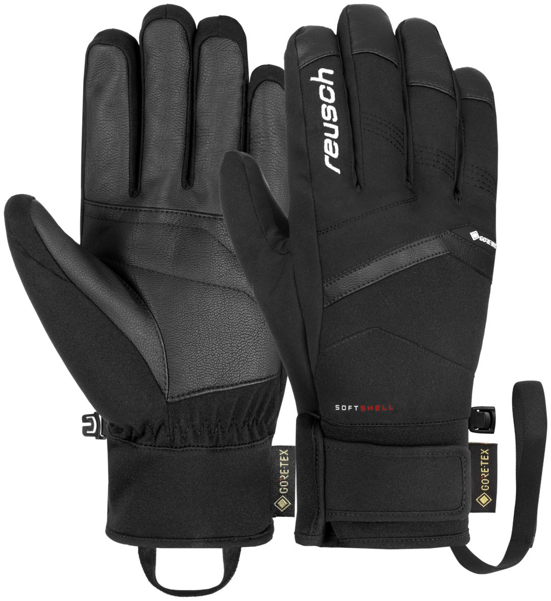 Перчатки Reusch размер 9.5 черный купить,NaN