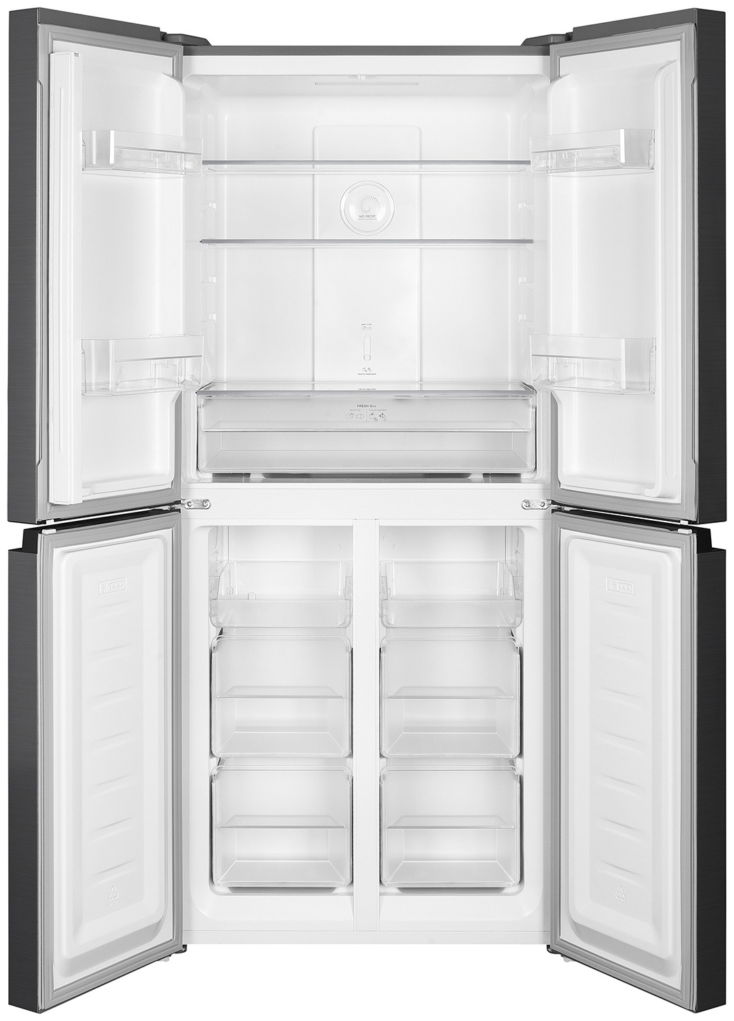 Холодильник SNOWCAP MD NF 400 I серебристый купить,NaN