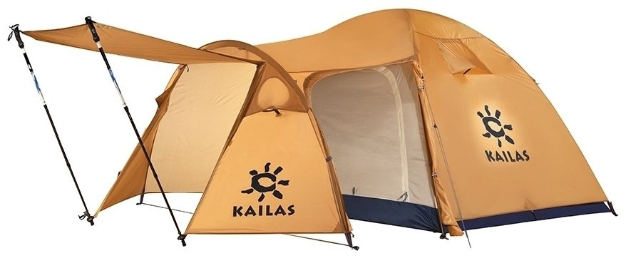 Палатка Kailas кемпинговая 6-местная бежевый купить,NaN