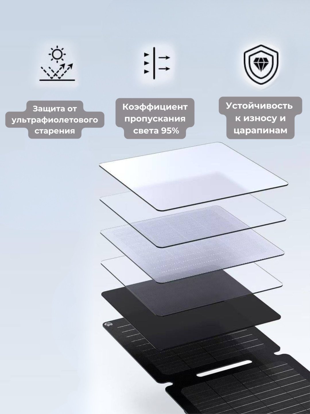 Солнечная панель Mobile Store MS-P30 30 Вт 4 шт