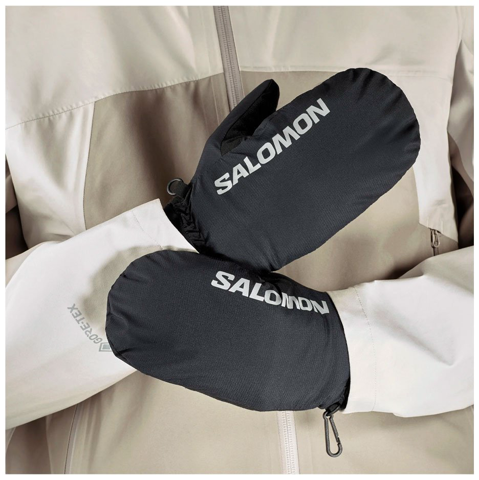 Перчатки Salomon размер 8 черный купить,NaN