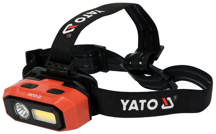 YATO налобный фонарь YT-08594 питание от аккумулятора купить,NaN