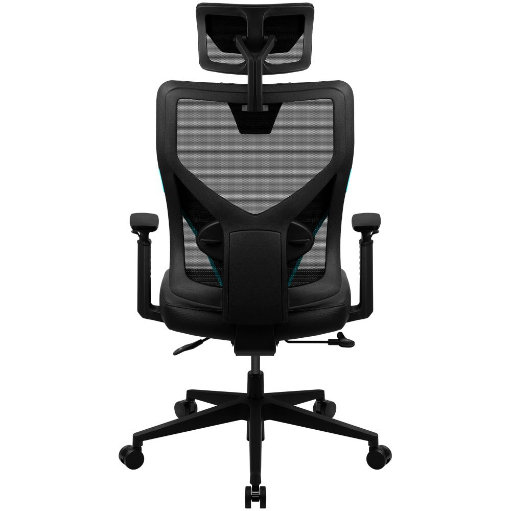 Кресло игровое ThunderX3 Yama1 BC черно-голубое купить,NaN