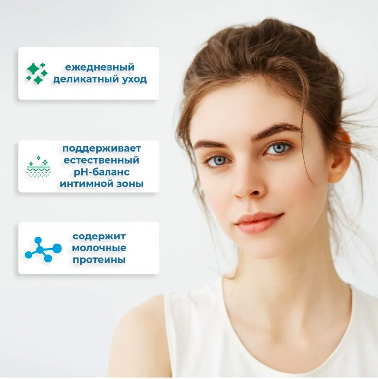 Гель для интимной гигиены Nidra Intimolatte с молочным протеином и алоэ 500 мл 2 шт купить,NaN