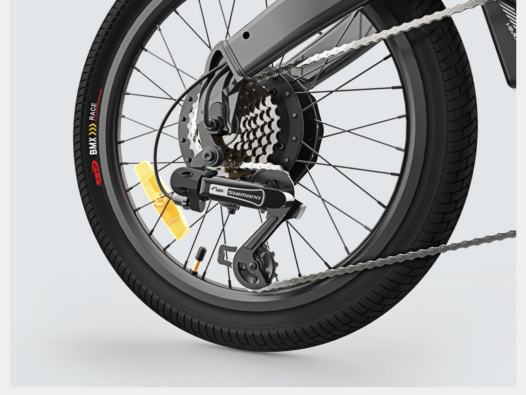 Электровелосипед Xiaomi HIMO C20 Electric Power Bicycle серый - ForteMarket Электровелосипед Xiaomi HIMO C20 Electric Power Bicycle серый купить,0