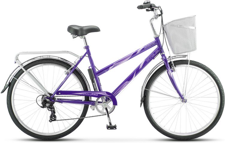 Велосипед Stels Navigator 250 26" 19 2022 фиолетовый