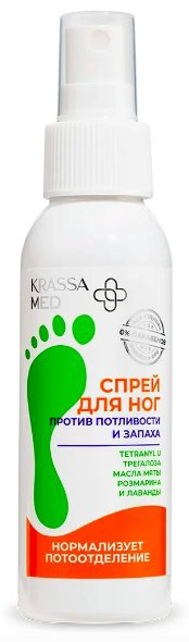 KRASSA против потливости и запаха антиперспирант унисекс 100 мл купить,NaN