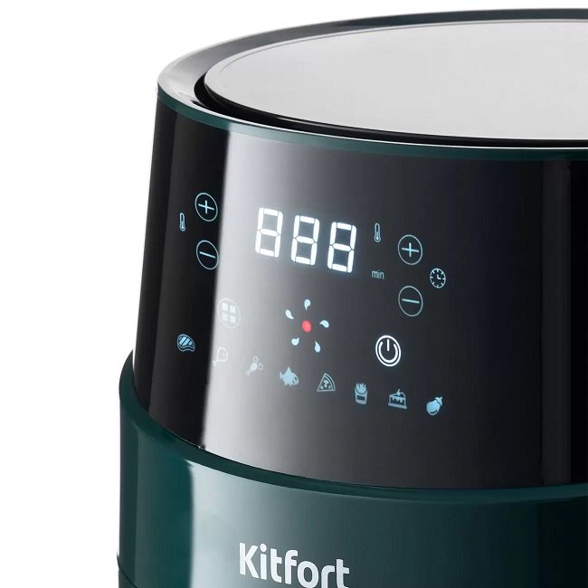 Аэрогриль Kitfort КТ-2222 зеленый - ForteMarket Аэрогриль Kitfort КТ-2222 зеленый купить,0