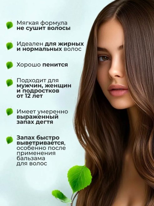 Family Cosmetics Hair and Body Therapy Берестовый декоть с цинком шампунь 570 мл купить,NaN